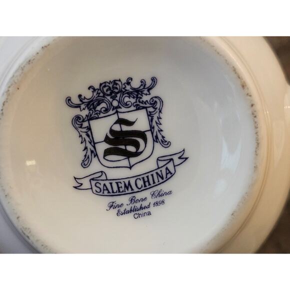 Set of 2 Sadler Salem China Tea Coffee Cup with Lid - Picture 5 of 5